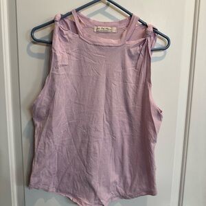 We The Free Light Pink Tank Top